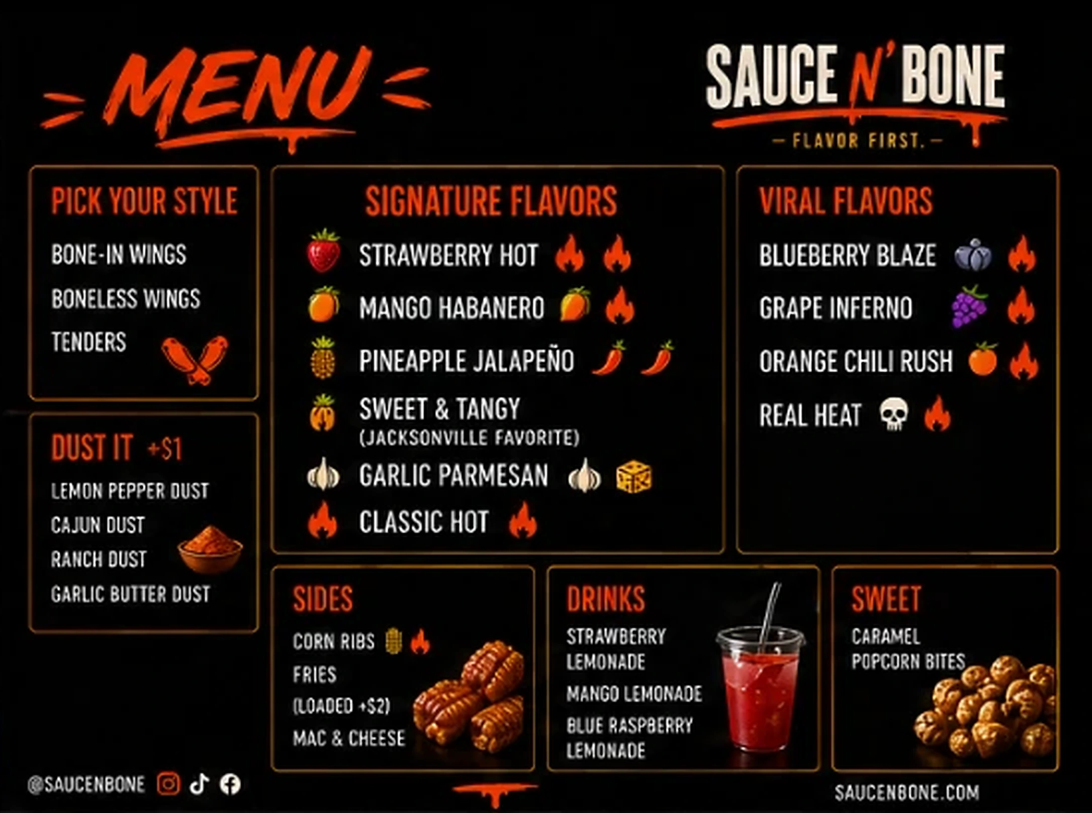 Sauce N Bone order
